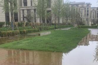 淄博鲁商中心雨后 “现形”车库被淹、墙面渗漏、小区积水成“泳池”