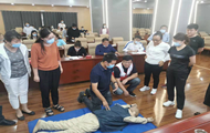 枣庄市峄城区举办工会系统初级救护员和心理健康知识培训