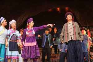 红色歌剧《拔哥》 在淄博大剧院上演