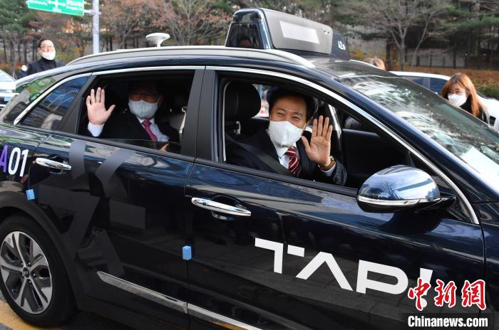 自动驾驶汽车在首尔亮相第一个月免费乘坐