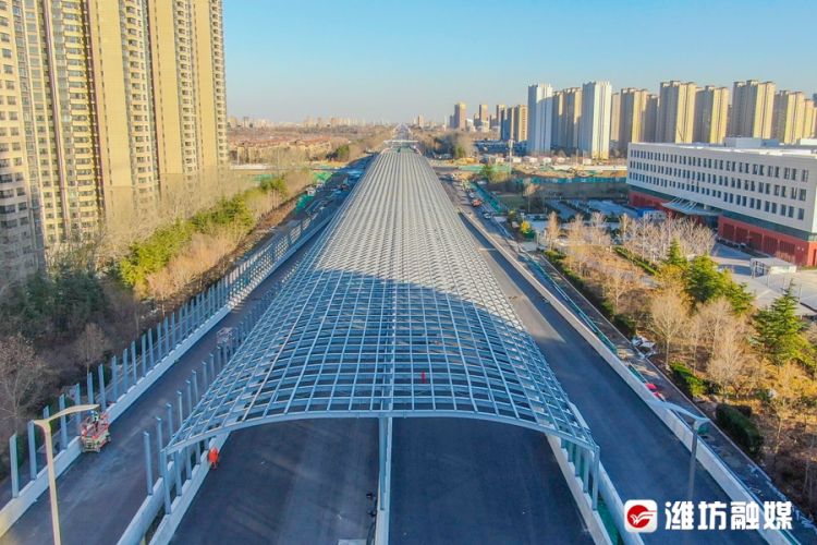 “消音棚”主体完成！宝通街快速路进度条又进一步！