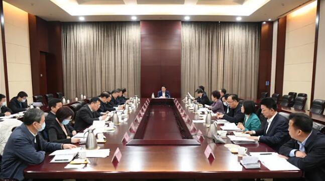淄博市委全面依法治市委员会召开第五次会议