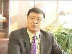 渤海银行济南分行行长王仁宝恭贺齐鲁网财经频道上线成功