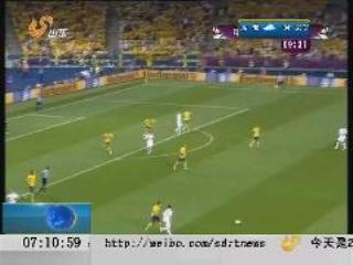 2012欧洲杯D组第三轮 法国0：2瑞典 仍幸运晋级