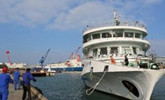 青岛至威海首条海上旅游观光通道成功试航