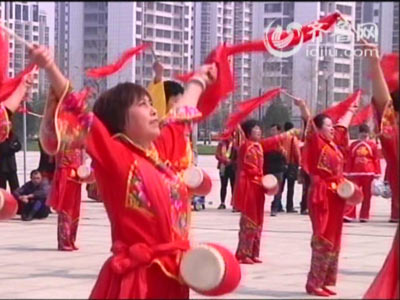 昌乐赛区——海蓝之心舞蹈队《红红的日子》