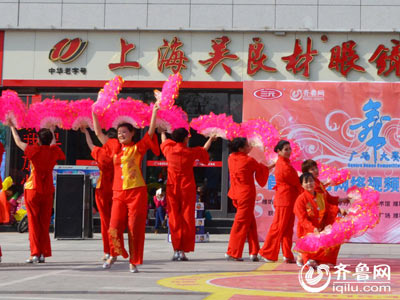 临朐赛区——山旺广场舞舞蹈队《祝福祖国》