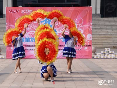 诸城赛区——南湖区孔戈庄社区红叶舞蹈队《中国美》