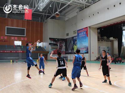 山东省消防部队第一届男子篮球比赛潍坊分赛区开赛