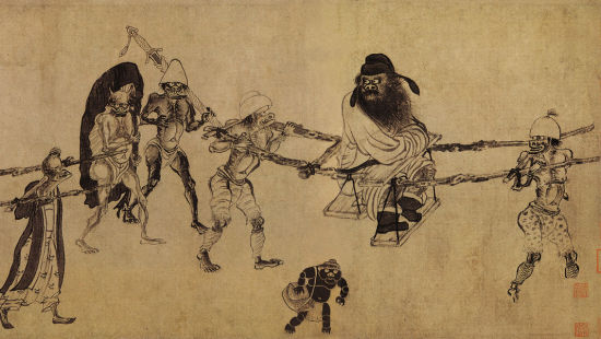 吴道子:从此钟馗有蓝本      虽然今天我们一件吴道子的真迹