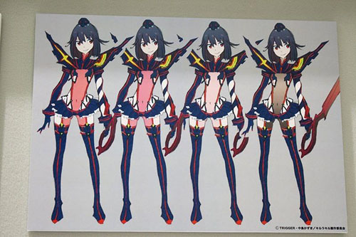 trigger作品展现场 斩服少女等原画公布