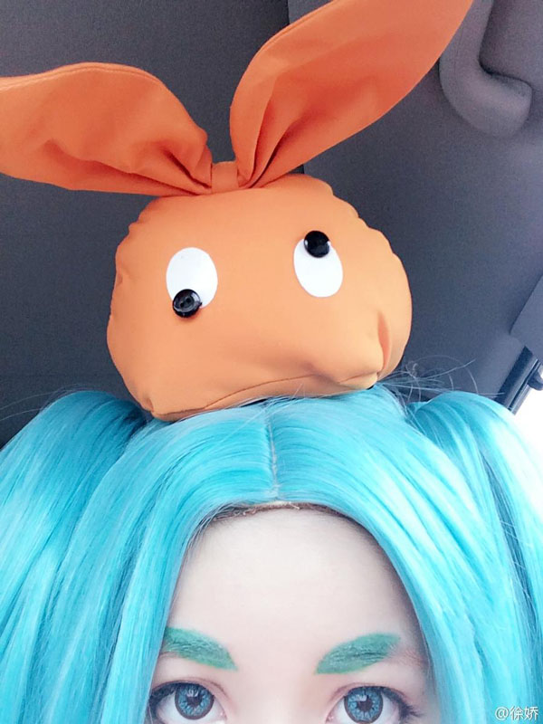 徐娇也面瘫!《凭物语》余接、余弦COS_Cosp