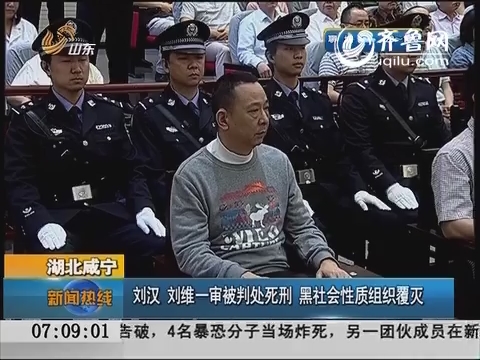 湖北咸宁：刘汉刘维一审被判处死刑