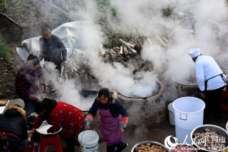 河南商城：品民風享民俗 山區小村年味漸濃