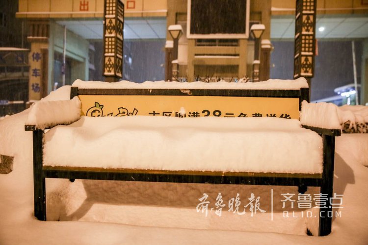 任性！文登最近幾天的雪說下就下