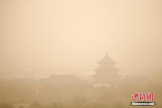 北京地區沙塵今夜將減弱 4月上旬或現較強沙塵過程