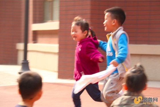 中華傳統游戲走進濟南歷下區保利華庭幼兒園