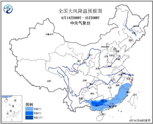 南方地區將有降水過程 廣西廣東局地有大到暴雨