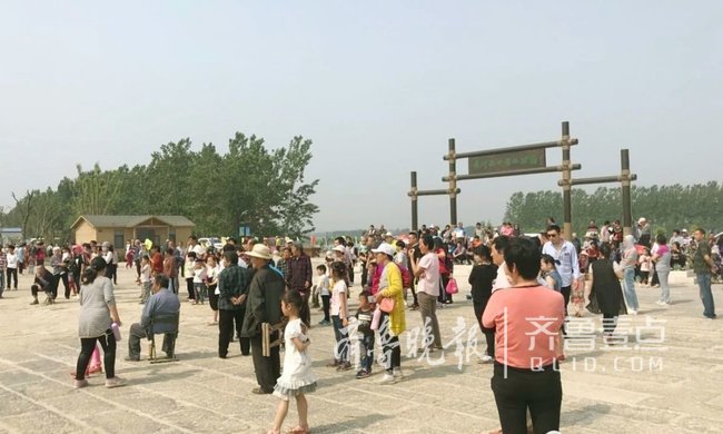 聊城黃河位山濕地公園3天累計(jì)接待游客十萬人次！