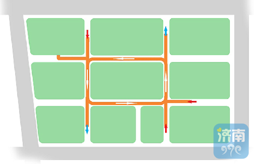 先睹為快！濟南首條地下環路將采取逆時針單向行車