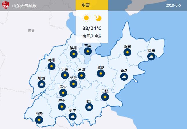 兩重天!山東普遍成烤爐,而這個城市最高溫才22℃