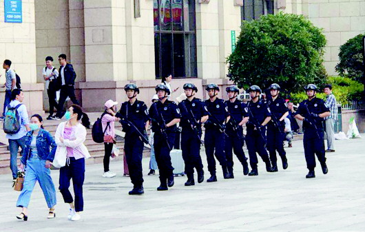 個個是反恐防暴精英 青島鐵路“尖刀”這樣煉成