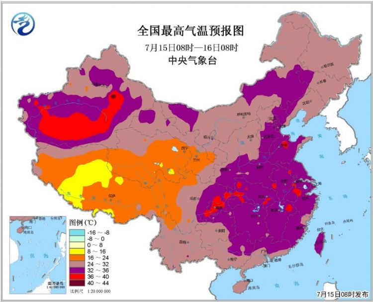 山東未來一周持續高溫高濕，魯西北的雷雨要連下三天