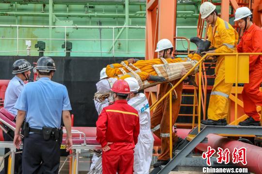 海口開展液化天然氣船舶船岸應(yīng)急聯(lián)合演練