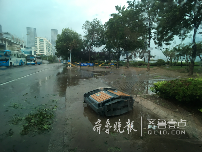 日照解除暴雨紅色預警和臺風藍色預警信號