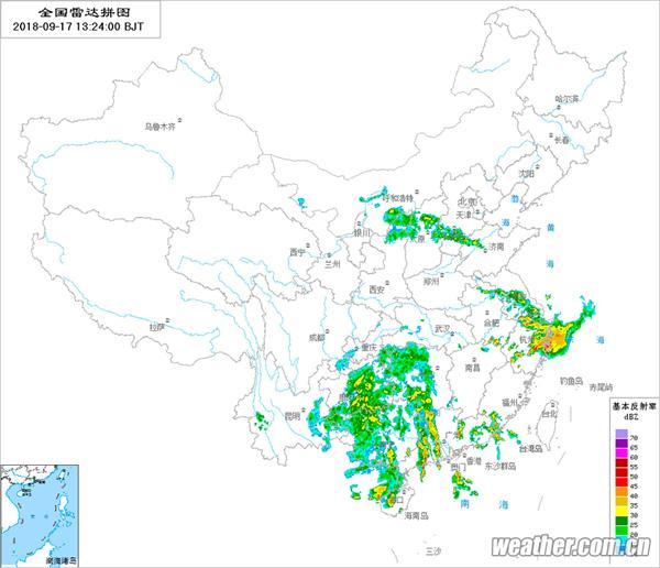 “山竹”風雨北抵江蘇南至海南 對我國影響19日結束