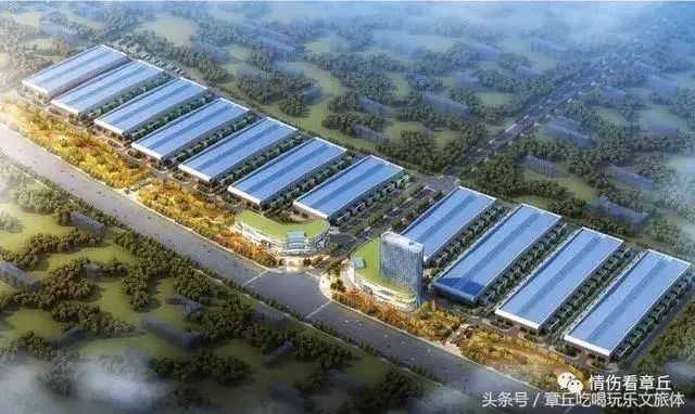 钢材市场规划鸟瞰图