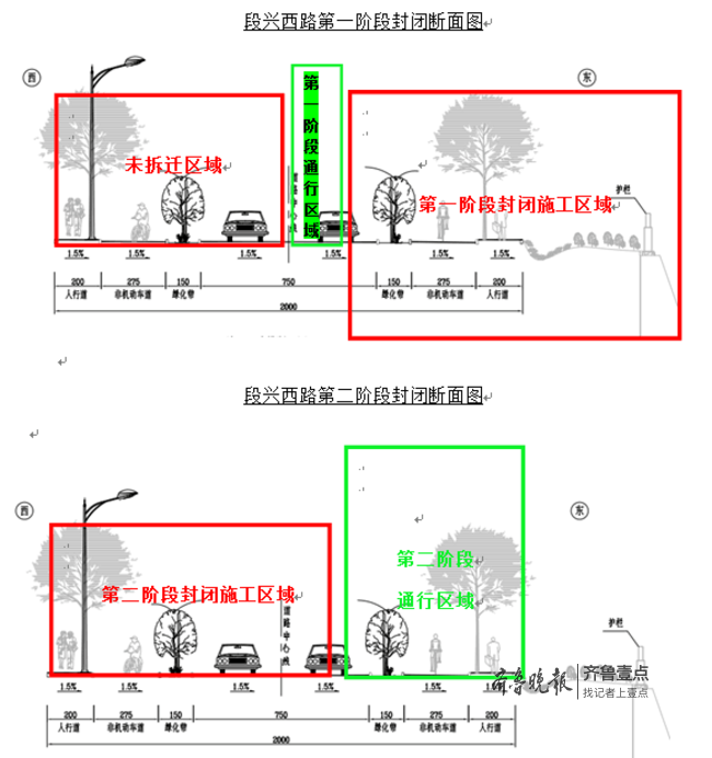 濟南興濟河20日開啟生態治理，段興東西路均半封閉