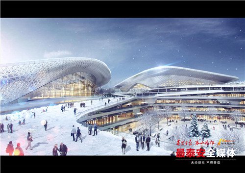 泰安市新体育中心整体建设规划出炉图