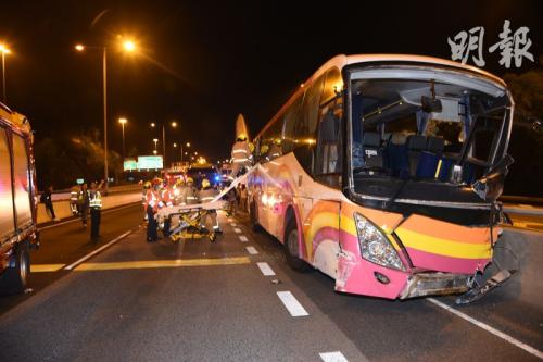 香港青衣嚴重車禍事故：肇事司機62歲正上夜班