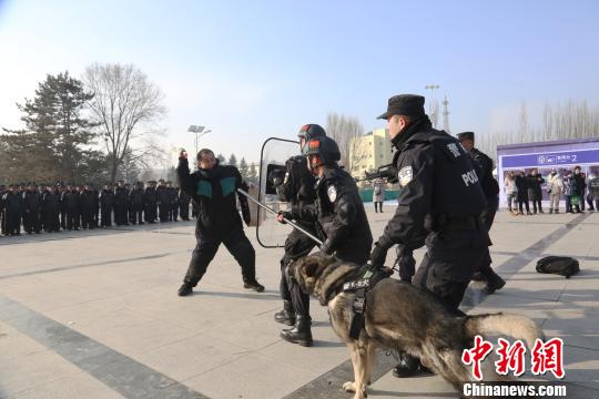 西寧鐵警開展“霹靂2019-I”反恐應急演練備戰(zhàn)春運