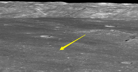 NASA在月背找到了我們的嫦娥四號(hào)！圖片上看只有兩個(gè)像素大小