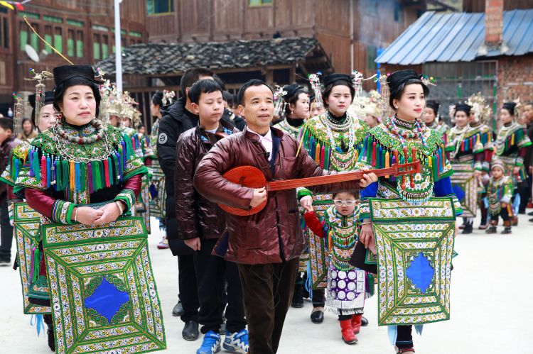 貴州榕江：琵琶歌聲慶新年