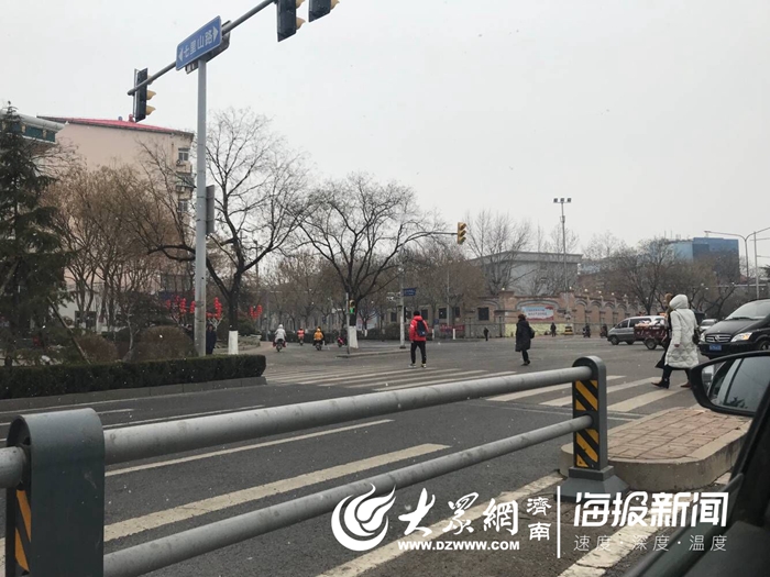 濟南又下雪啦！市民可以來看“雪打燈”