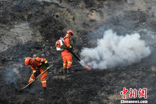 山西沁源火場90%清理完畢 轉入看守階段