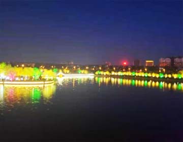 流光溢彩！濱州市區(qū)四處公園景區(qū)再添魅力夜景觀