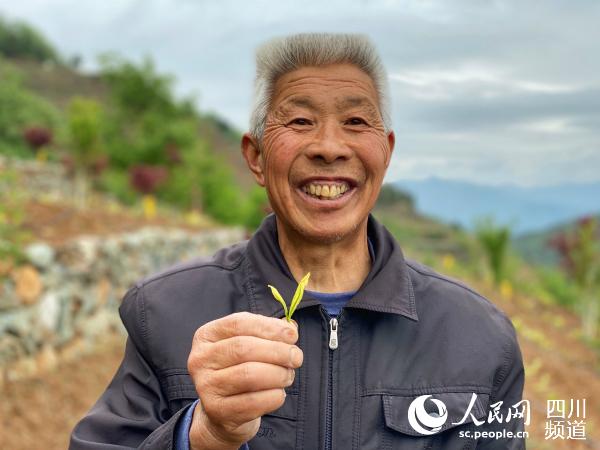 青川縣沙州鎮(zhèn)青坪村村民焦元恩。朱虹 攝