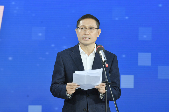 山東廣播電視臺副臺長林修功致辭
