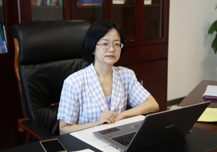 康达盛医疗科技创始人王晴雪(qingxue wang, md, phd)(刘北仪摄)