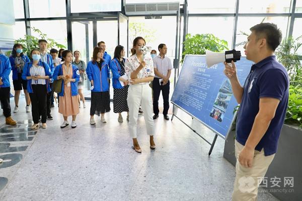 行走自貿區 | 創新科技求發展  數據助力“走出去” 采訪團走進高新區