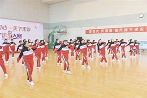 张店警方首创反电诈歌曲通过广场舞面向淄博市推广