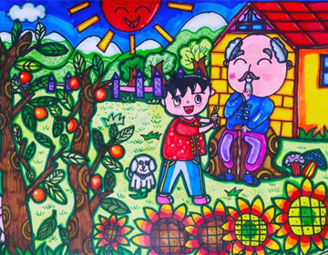 鄒平長山鎮范公學子繪畫作品入展盧浮宮